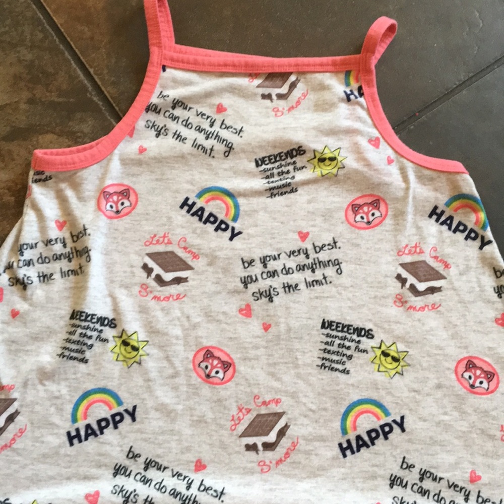 Fun tank top, from Justice